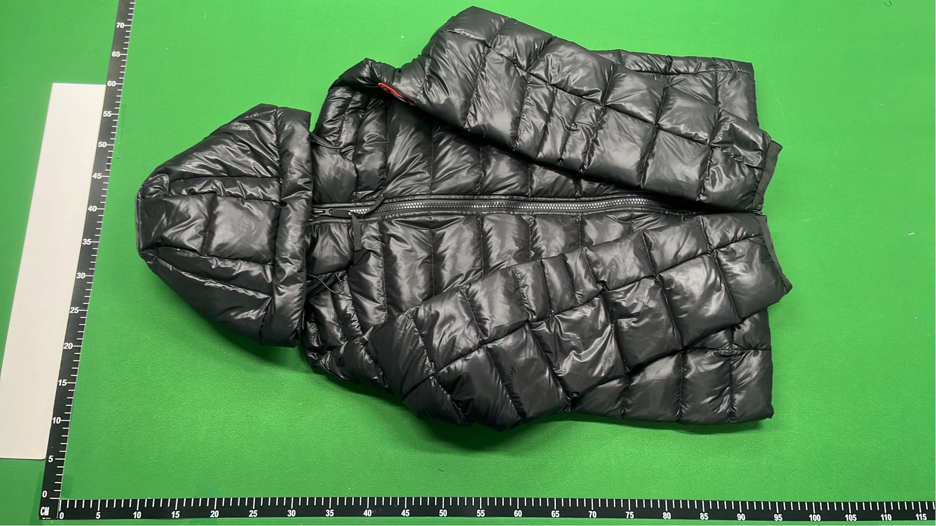 Canada Goose Black Down Jacket with Hood