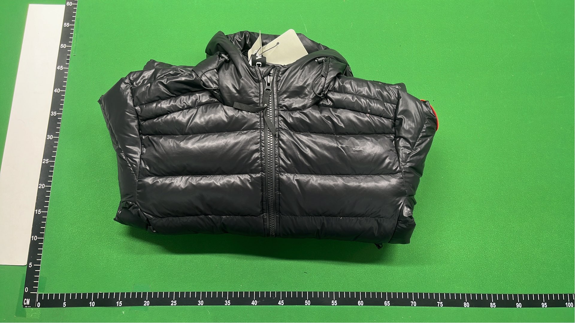 Canada Goose Black Down Jacket with Hood