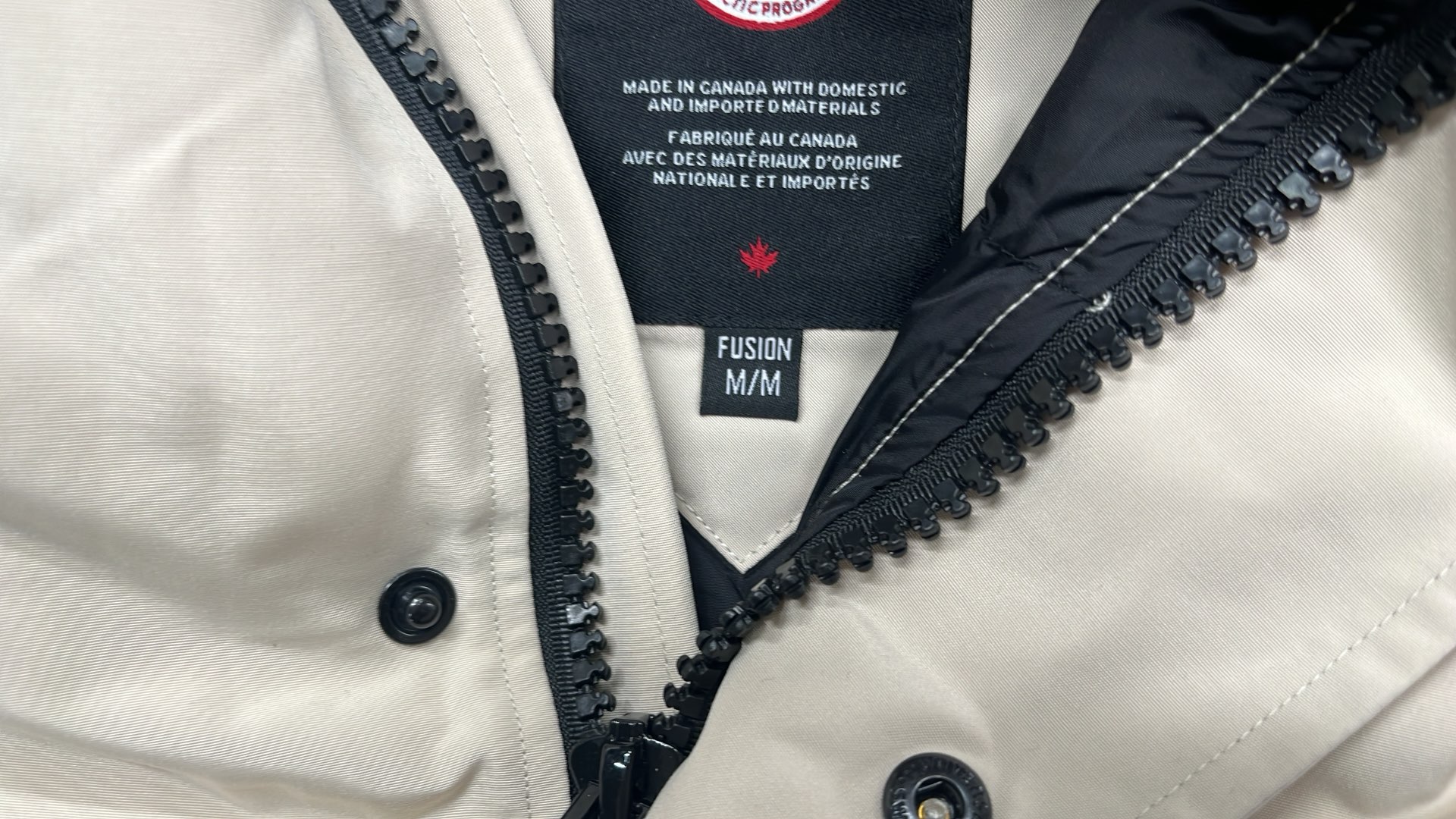 Canada Goose Blue Parka with Fur Trim Hood