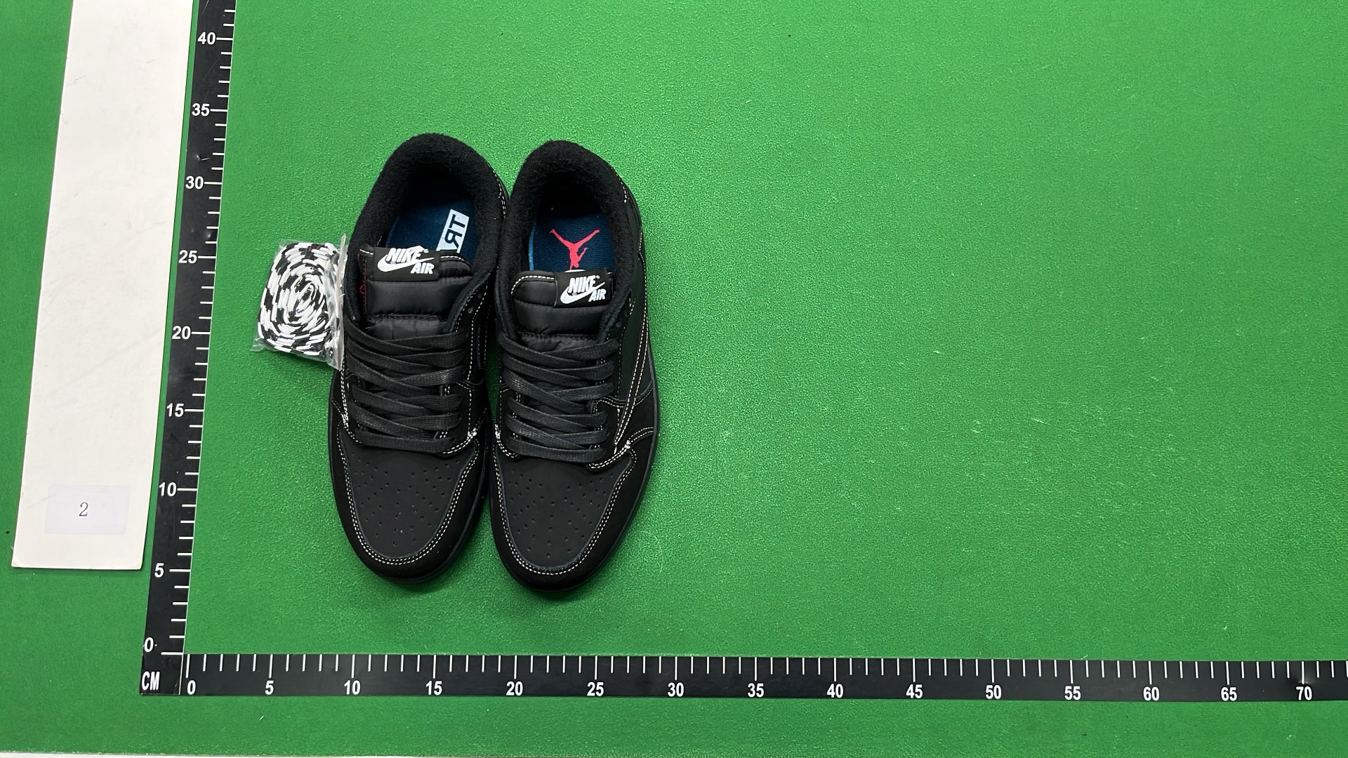 Air Jordan 1 Low OG Black White Olive Sneakers
