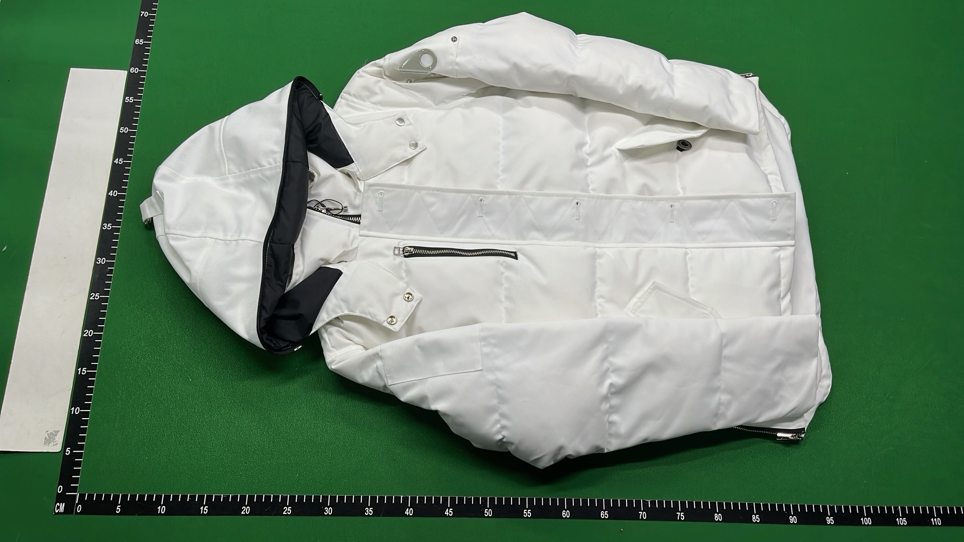 Moncler Women's Black Puffer Jacket with Fur Hood