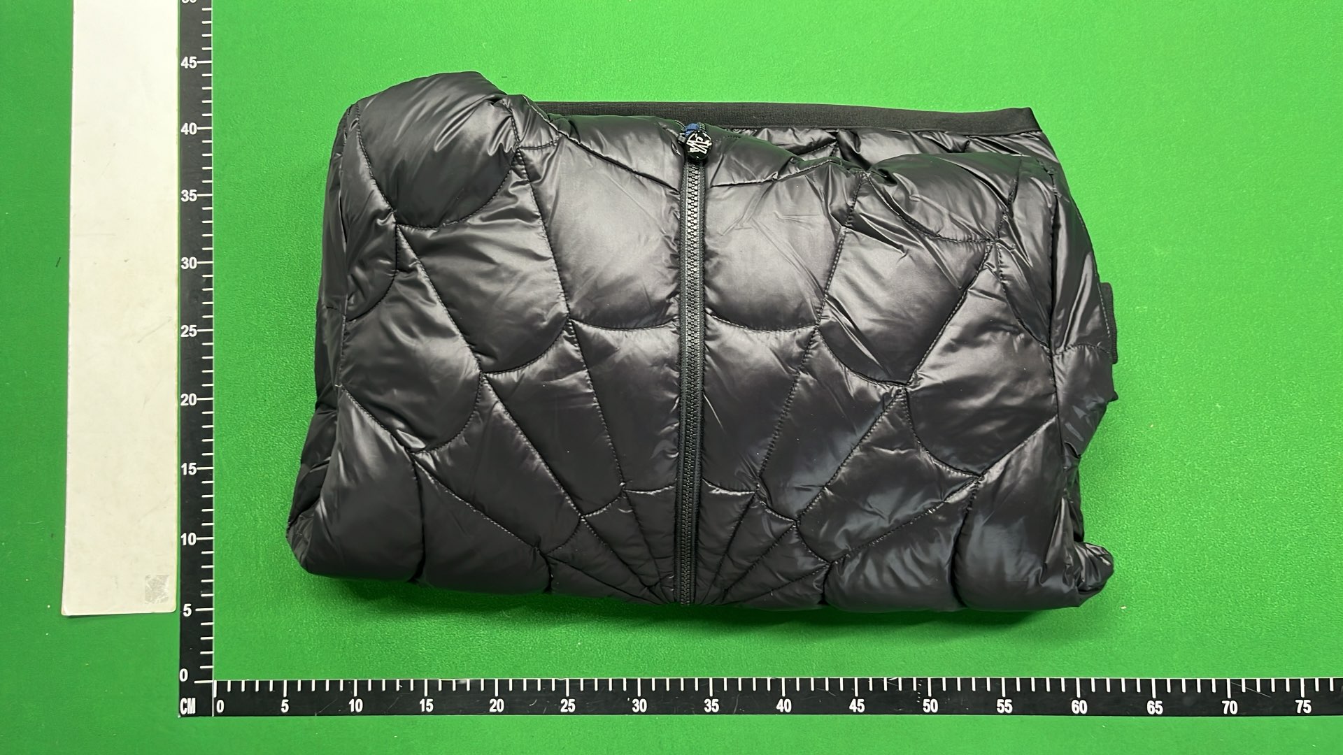 Black Quilted Hooded Puffer Jacket for Men Women
