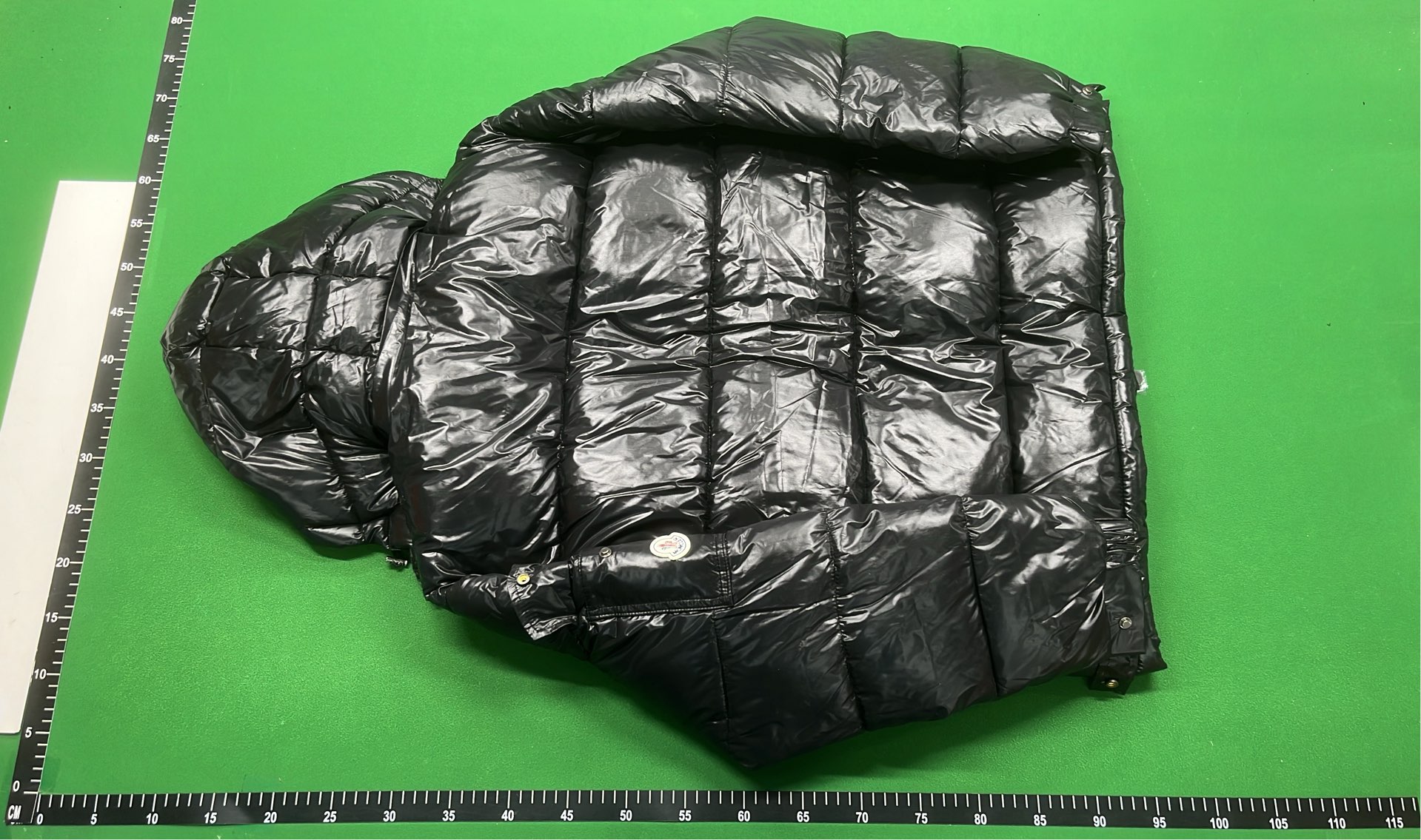 Moncler Black Puffer Jacket with Hood