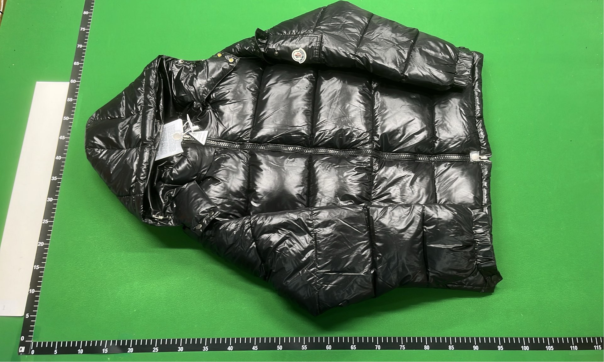 Moncler Black Puffer Jacket with Hood