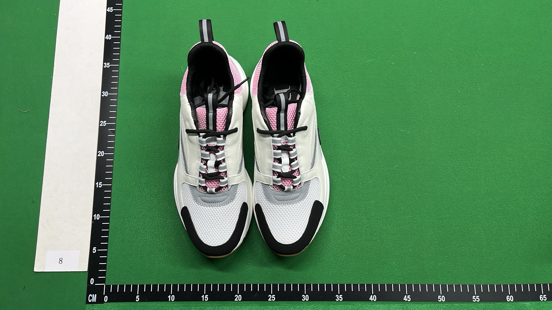 Dior B23 High-Top Sneakers Black White Mesh Leather