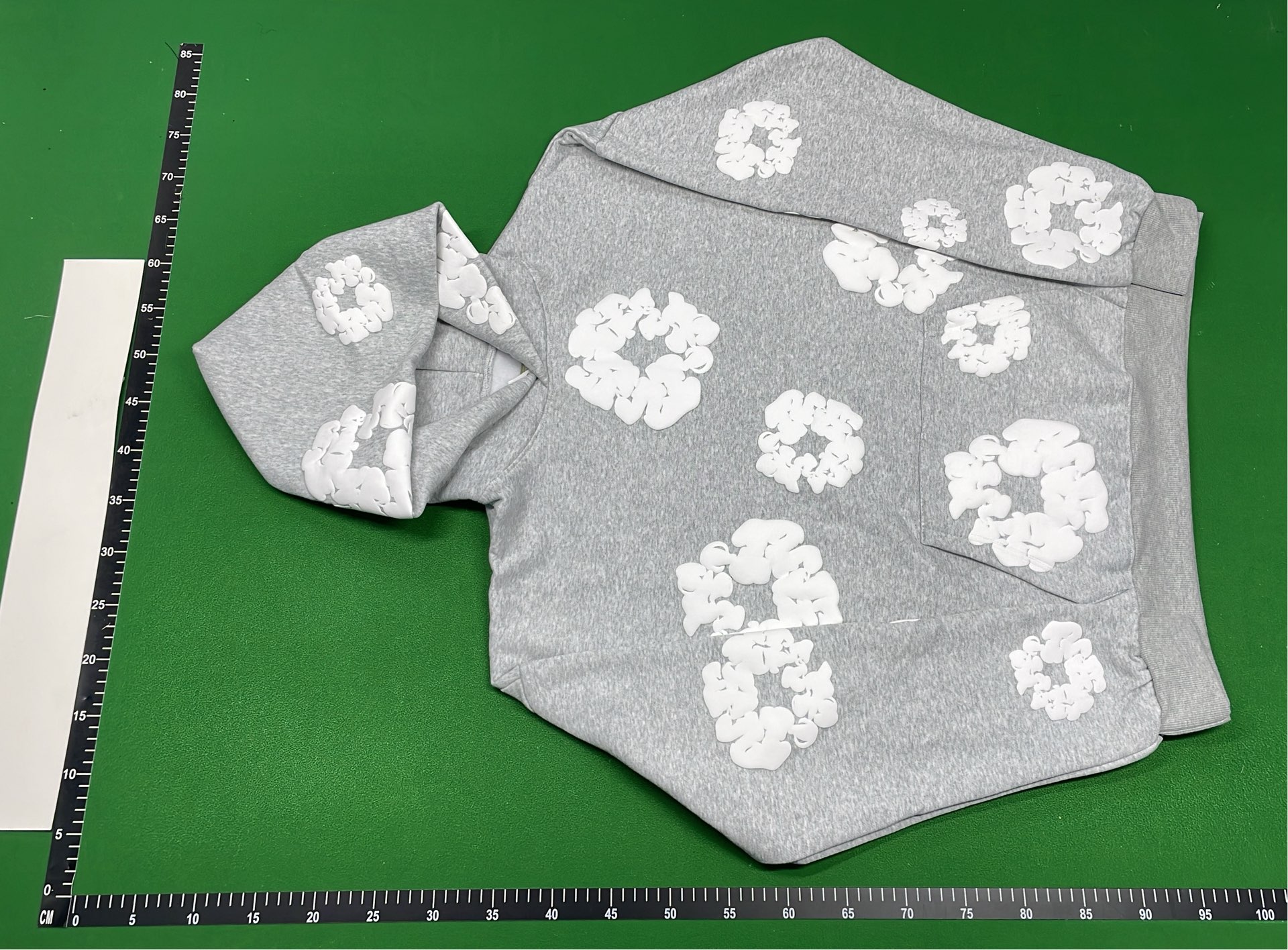 Red Floral Print Hoodie for Women Men Fashion Sweatshirt