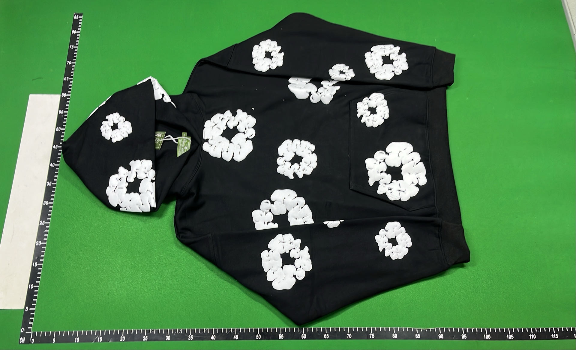 Red Floral Print Hoodie for Women Men Fashion Sweatshirt