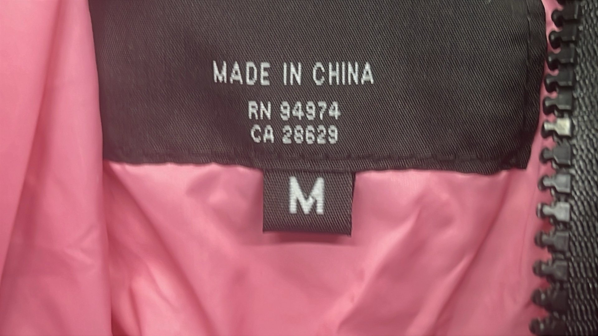 Stussy Black Puffer Jacket with Hood and Logo