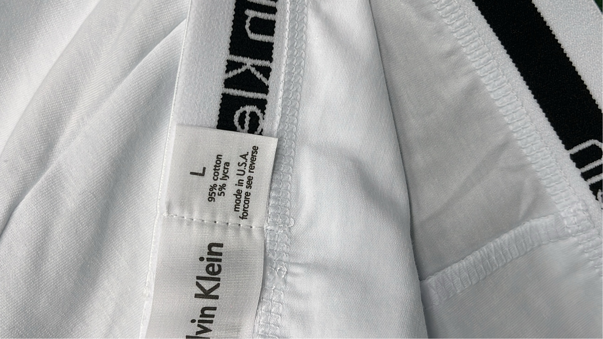 Men's Cotton Boxer Briefs in White, Black and Gray