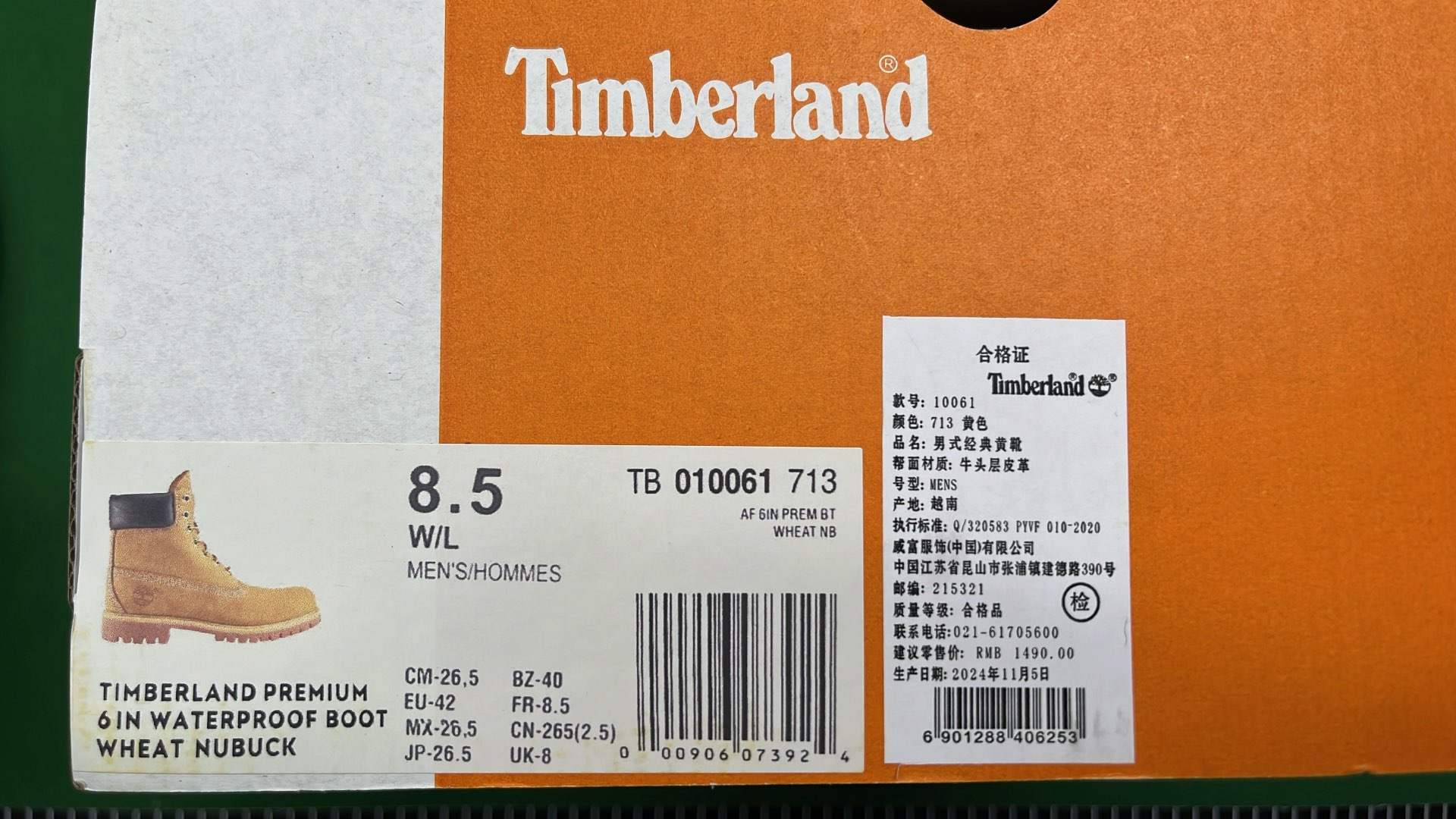 Timberland 6 Inch Premium Boot