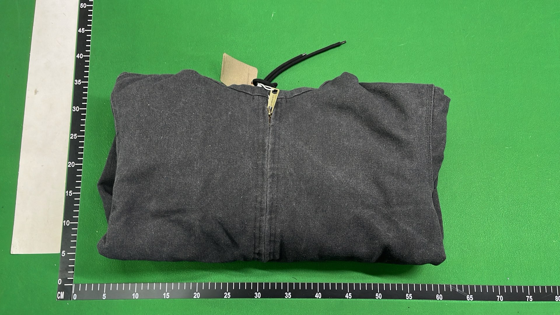 Carhartt WIP Hooded Jacket in Olive and Beige - Men's Workwear