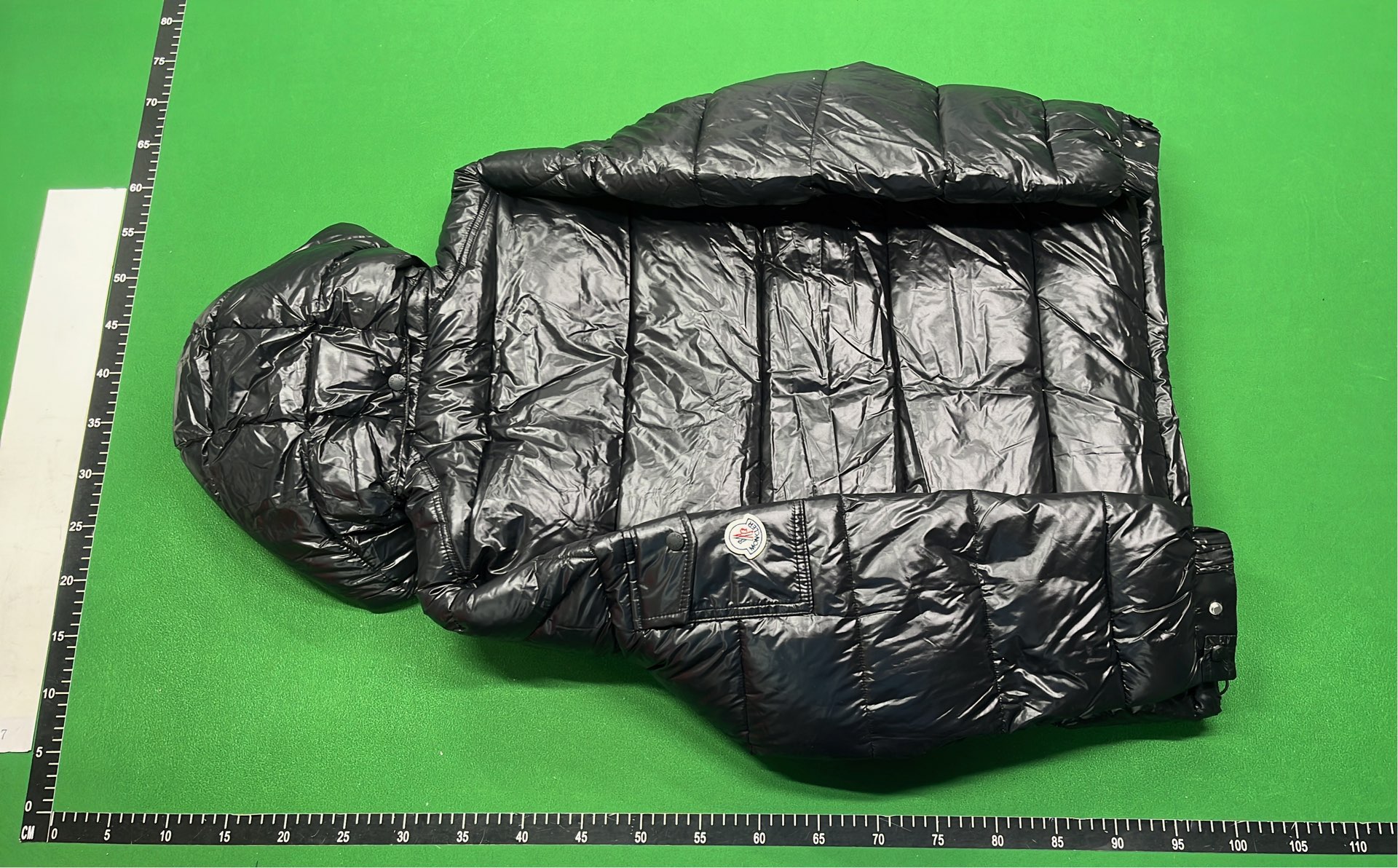 Moncler Black Puffer Jacket with Hood