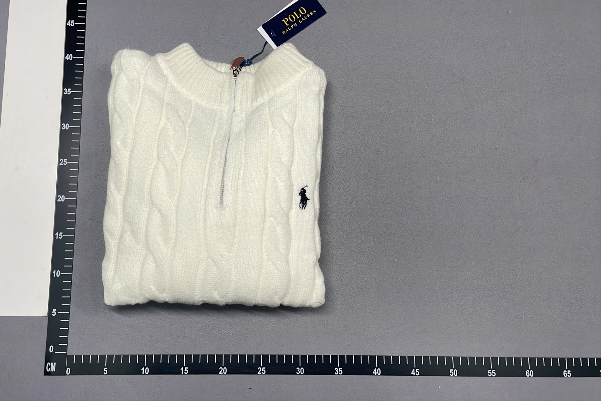 Polo Ralph Lauren Cable Knit Sweater - Classic Crew Neck