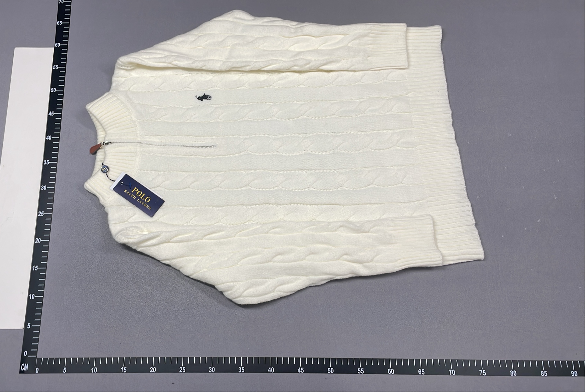 Polo Ralph Lauren Cable Knit Sweater - Classic Crew Neck