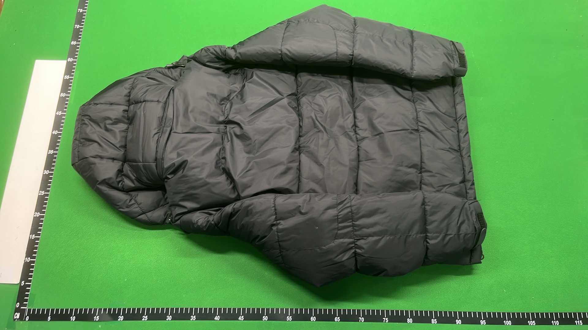 Recycled Down Jacket with Red Pony Logo