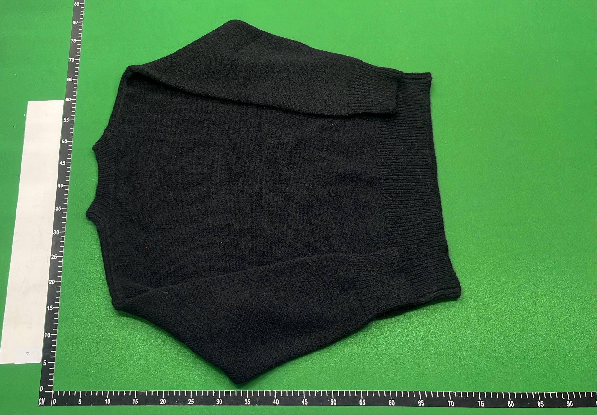 Saint Laurent Black Knit Sweater with Logo