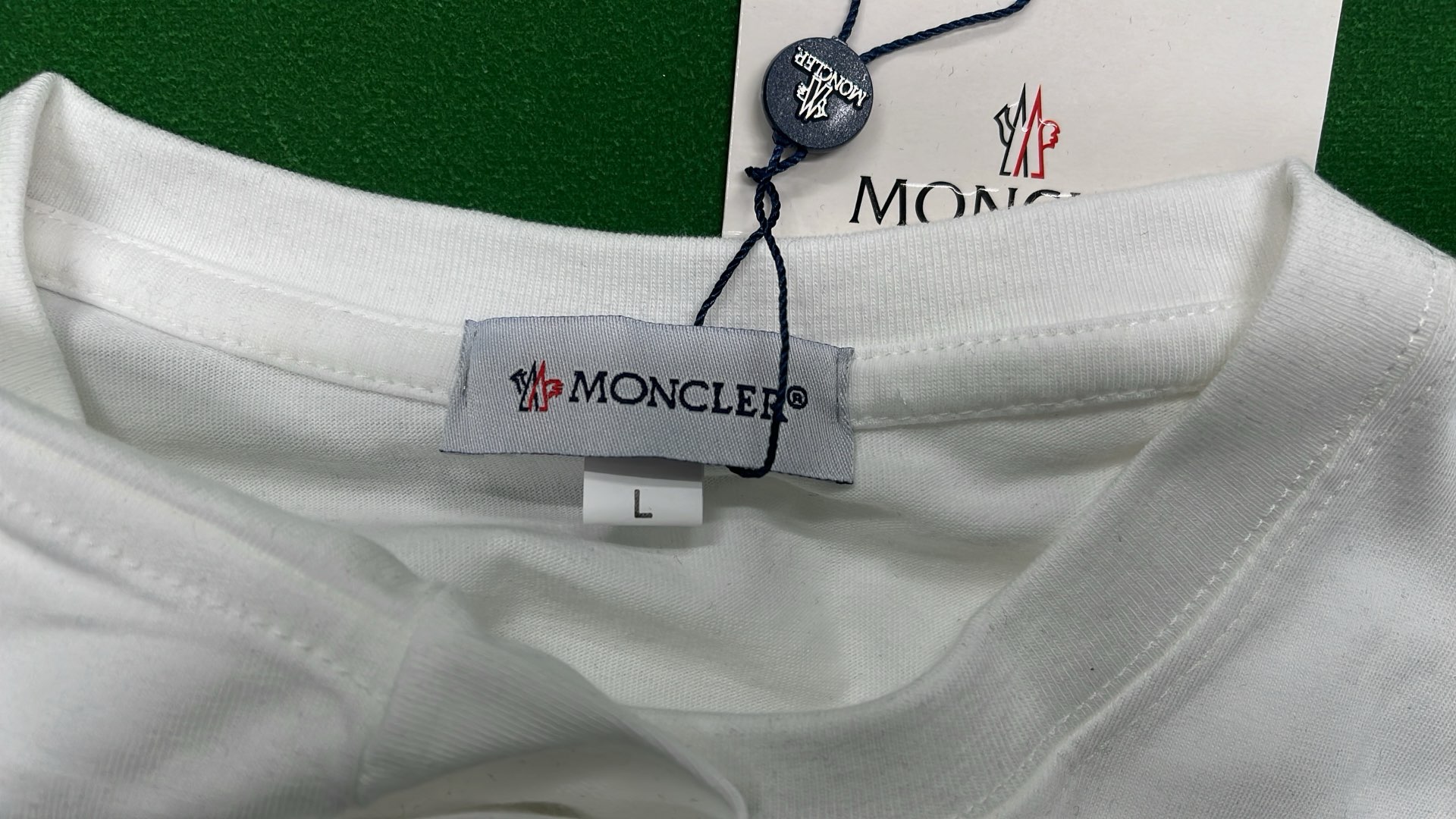 MONCLER Colorful Logo T-Shirt for Men Women