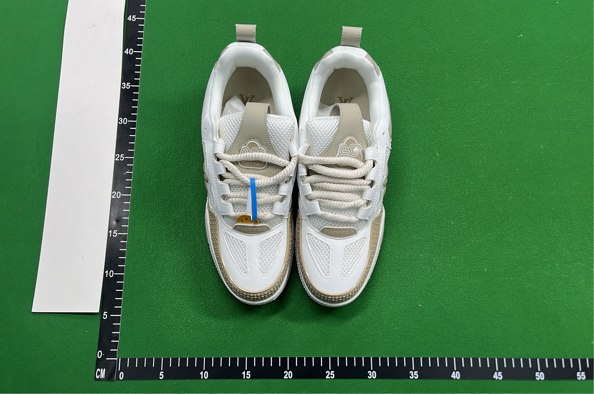 Blue LV Trainer Sneakers for Men