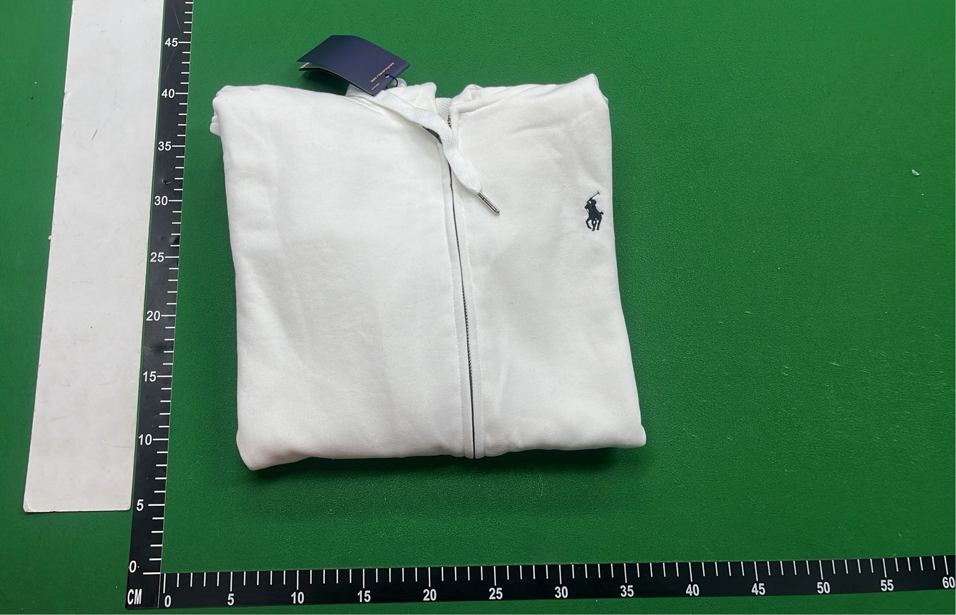Polo Ralph Lauren Black Zip-Up Hoodie with Pony Logo
