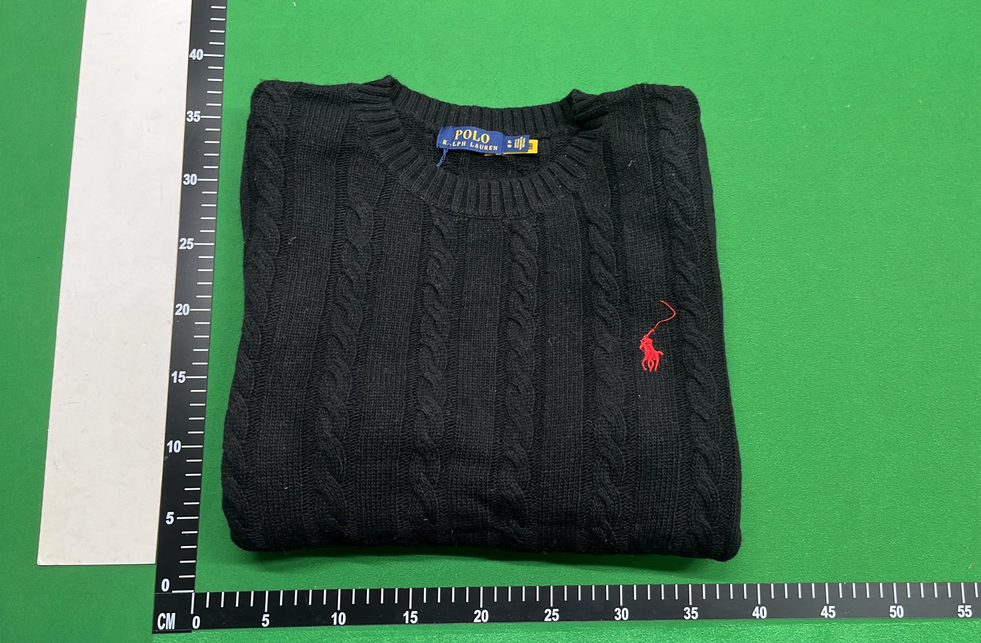 Cable Knit Sweater for Men - Classic Crewneck in Blue