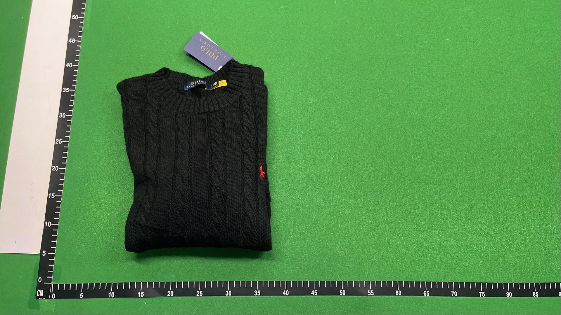 Cable Knit Sweater for Men - Classic Crewneck in Blue