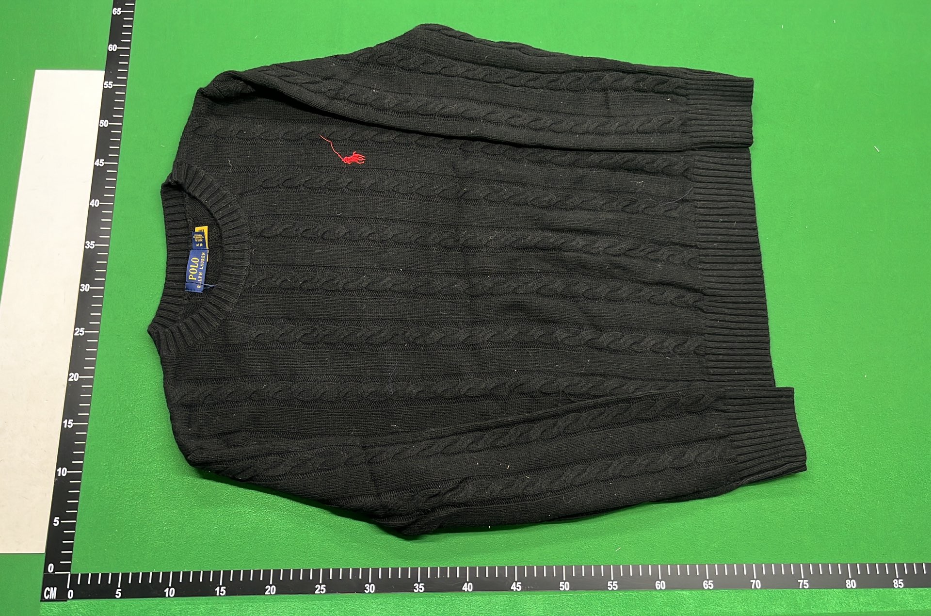 Cable Knit Sweater for Men - Classic Crewneck in Blue