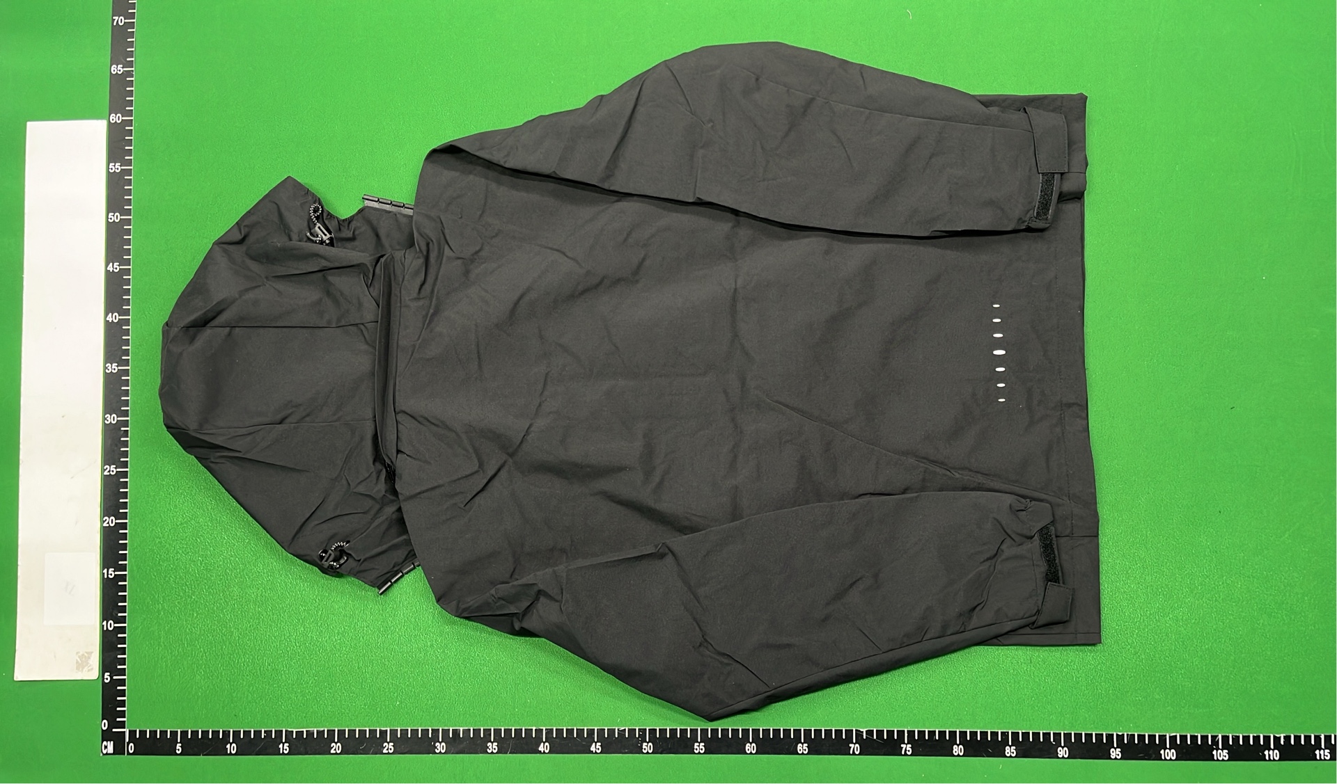 Under Armour Men's Black Hooded Jacket with Reflective Logo