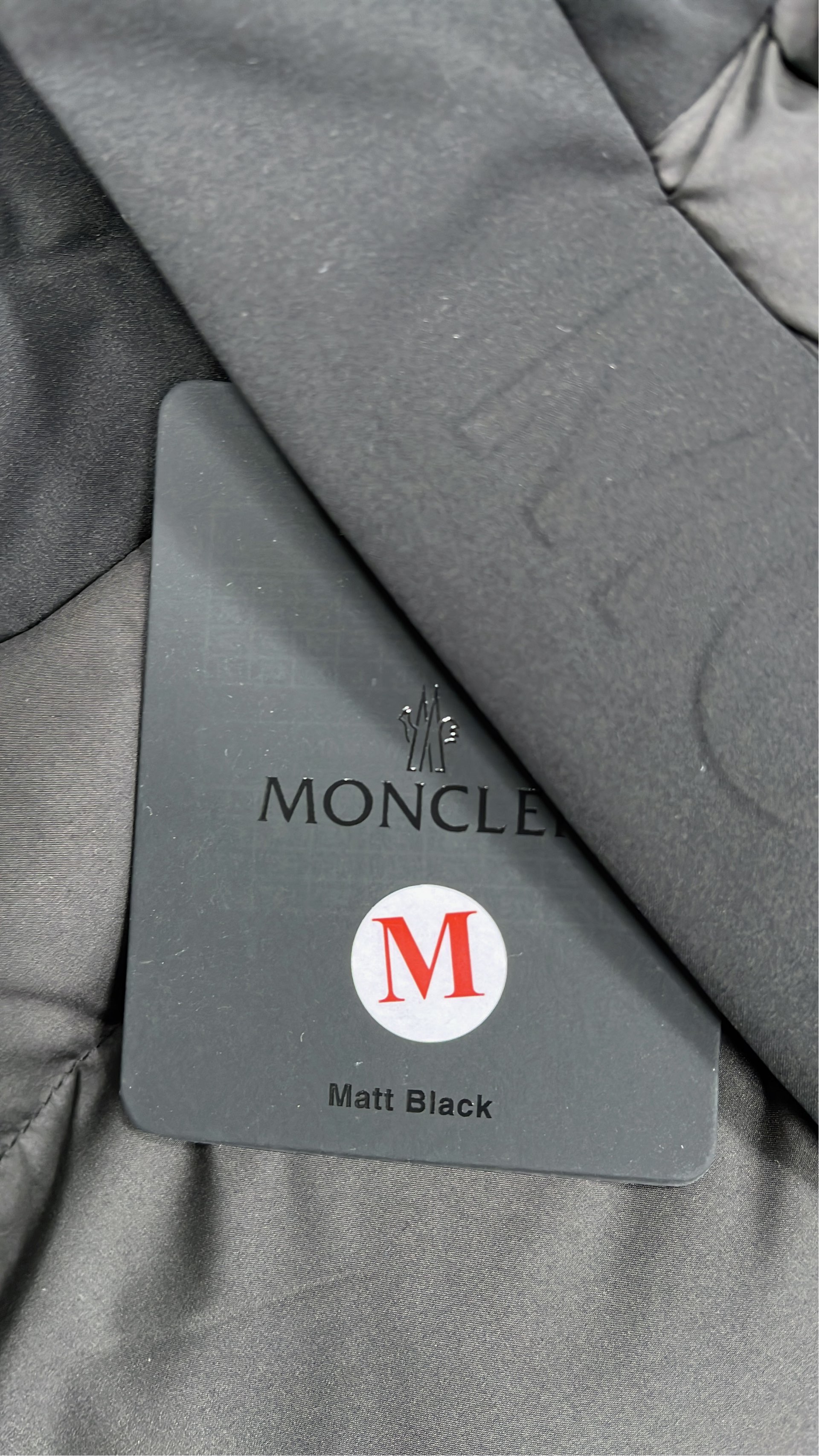 Moncler Grey Puffer Jacket with Hood