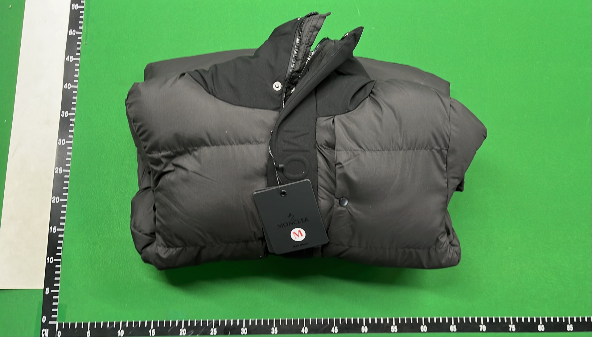 Moncler Grey Puffer Jacket with Hood