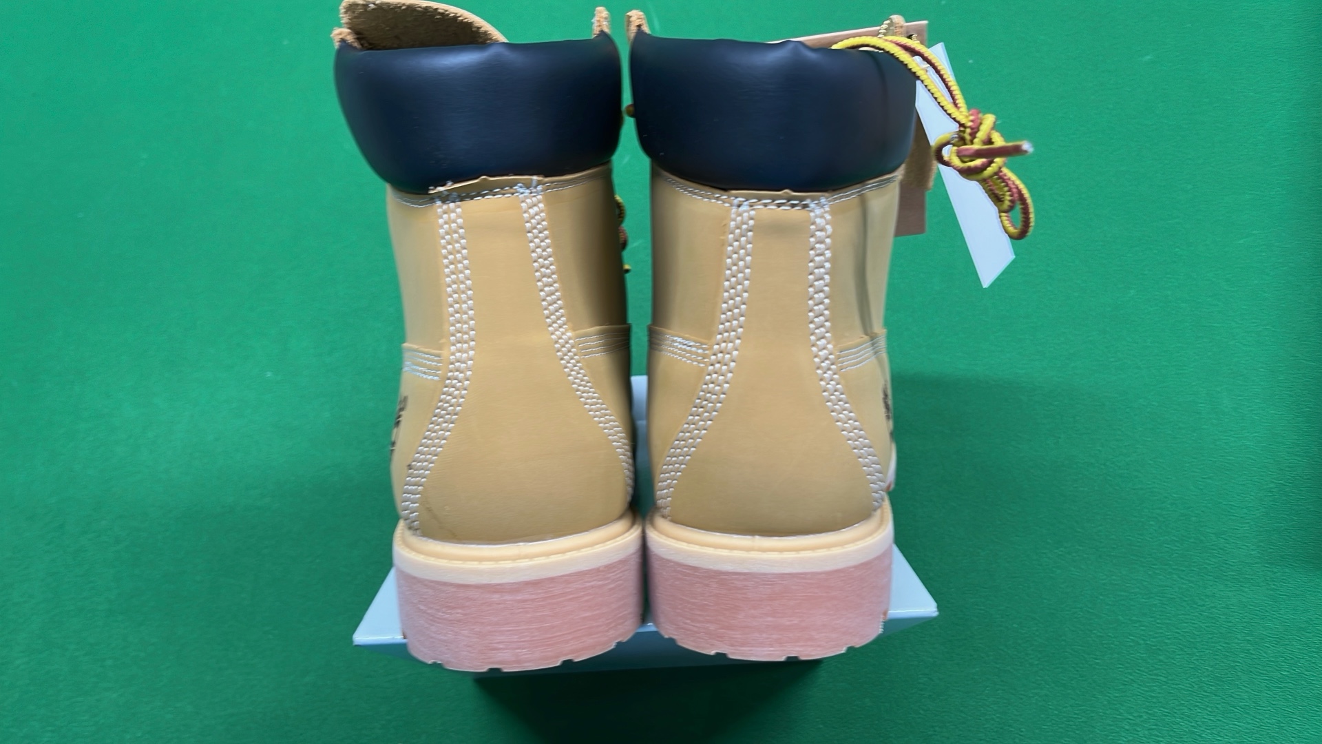 Timberland 6 Inch Premium Boot with Monogram Print