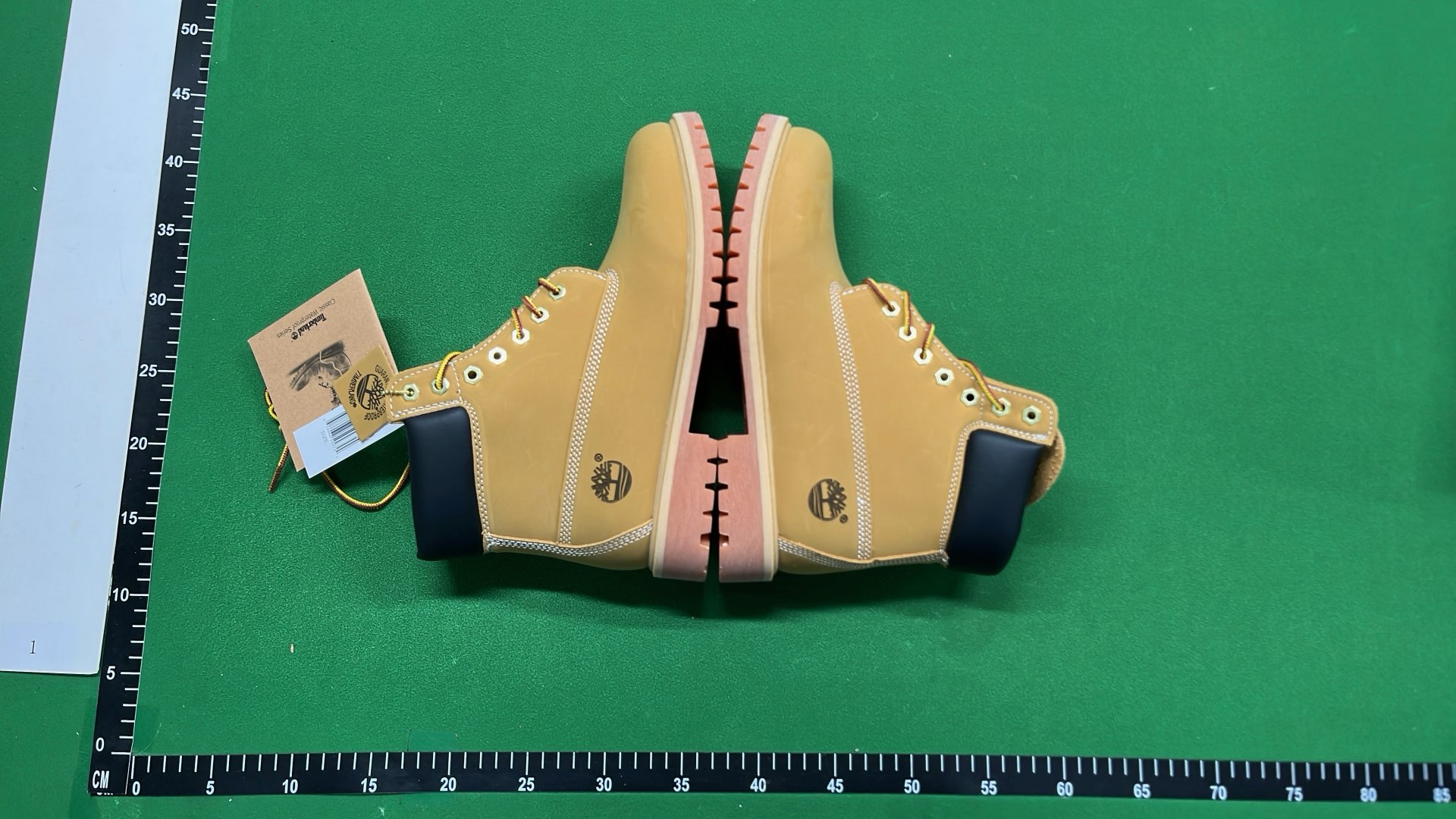 Timberland 6 Inch Premium Boot with Monogram Print