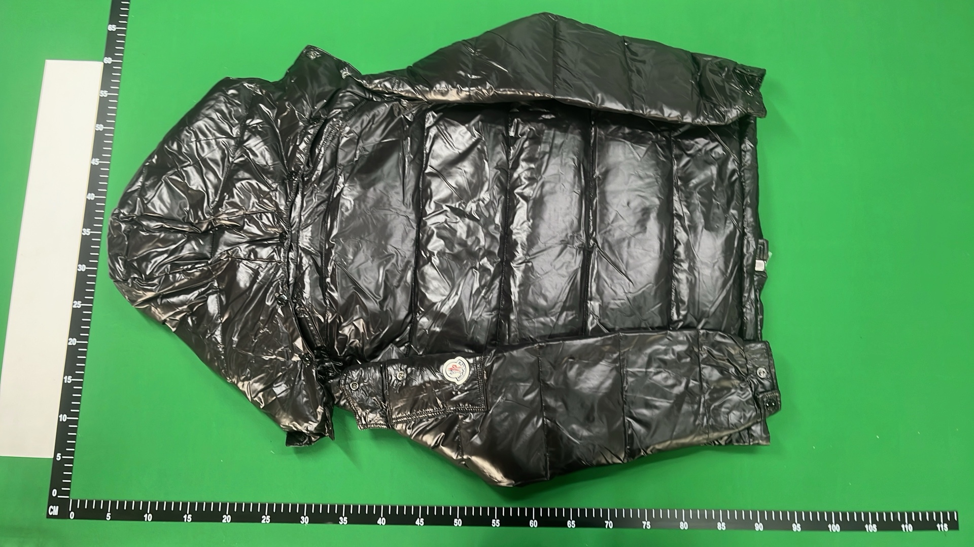 Moncler Black Puffer Jacket with Hood