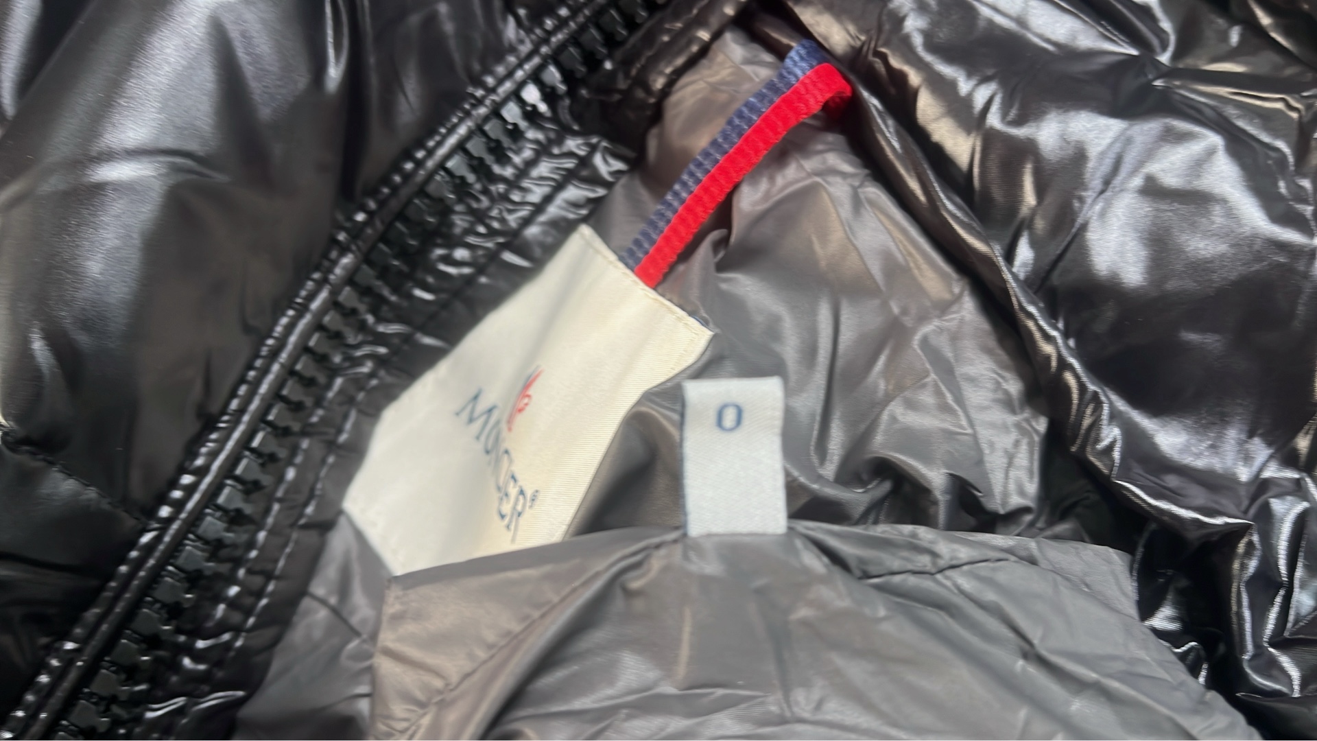 Moncler Black Puffer Jacket with Hood