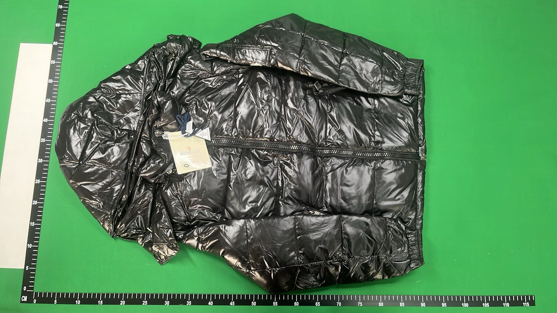 Moncler Black Puffer Jacket with Hood