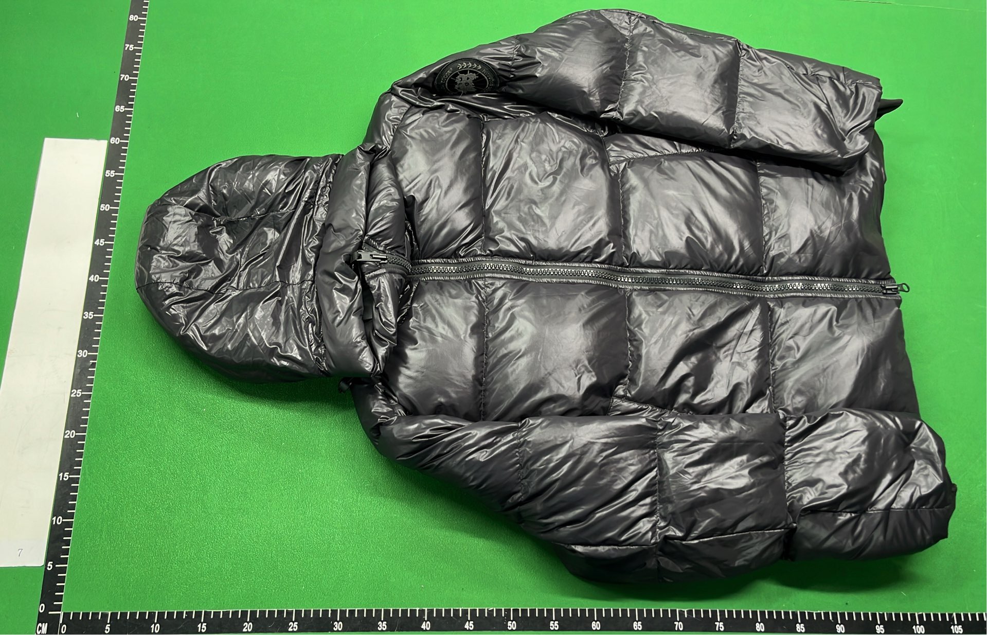 Canada Goose Black Puffer Jacket with Hood