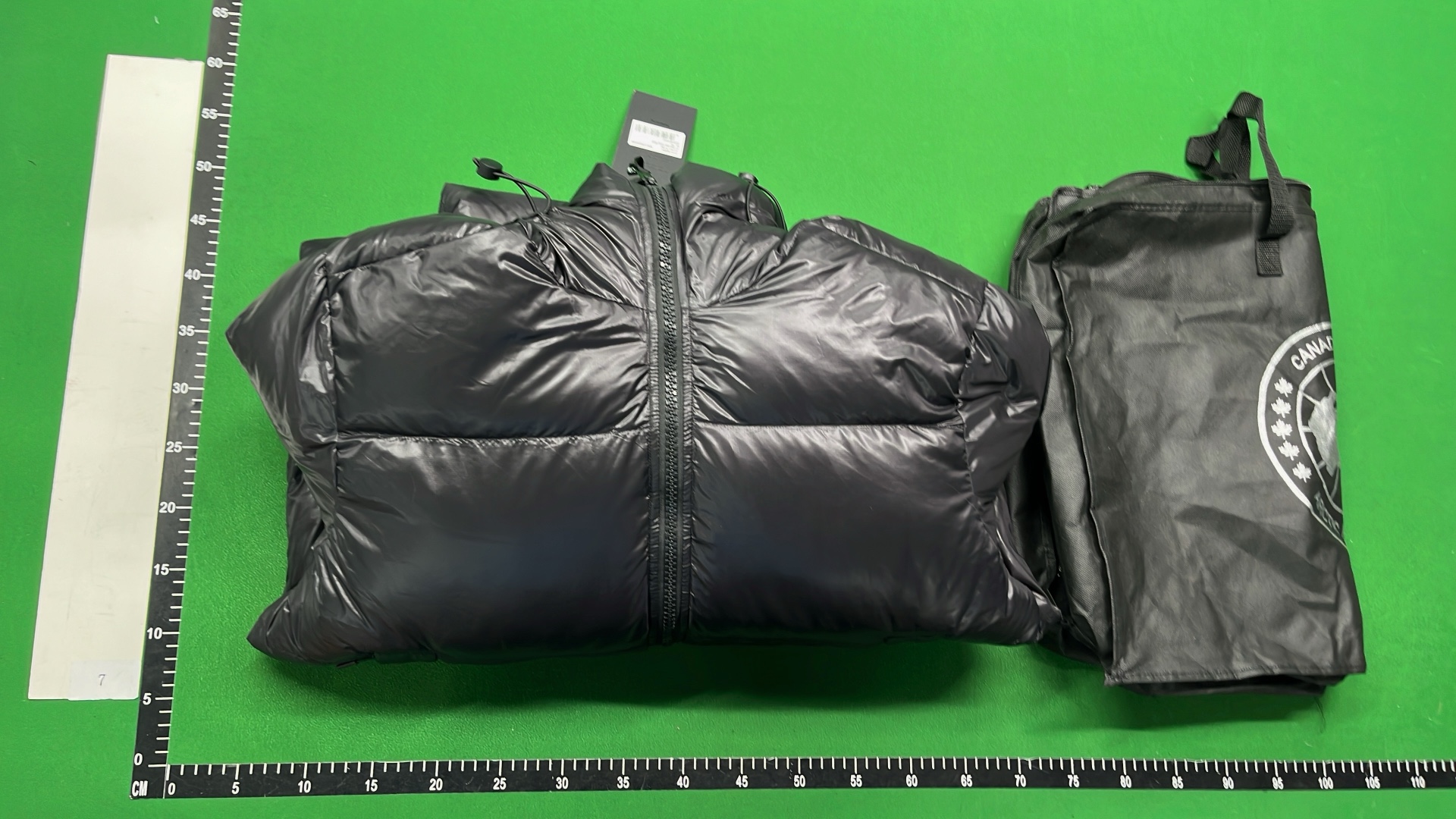 Canada Goose Black Puffer Jacket with Hood