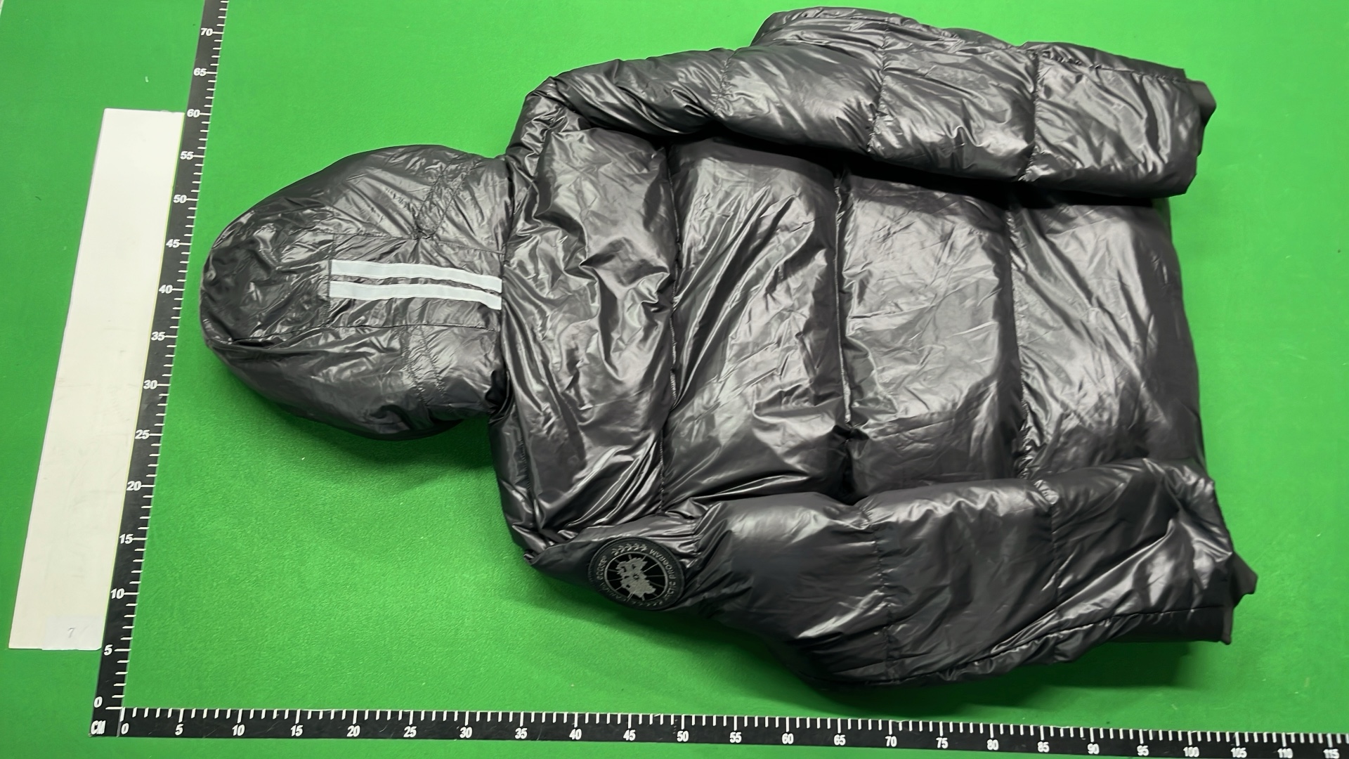 Canada Goose Black Puffer Jacket with Hood