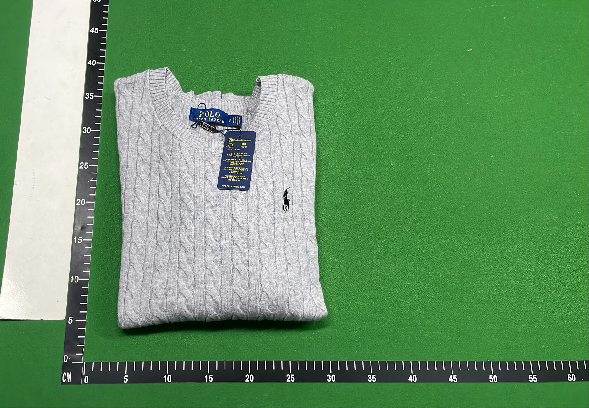 Cable Knit Sweaters for Men - Classic Pony Logo Design
