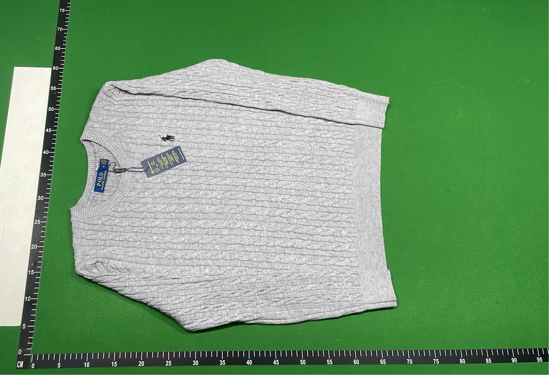 Cable Knit Sweaters for Men - Classic Pony Logo Design