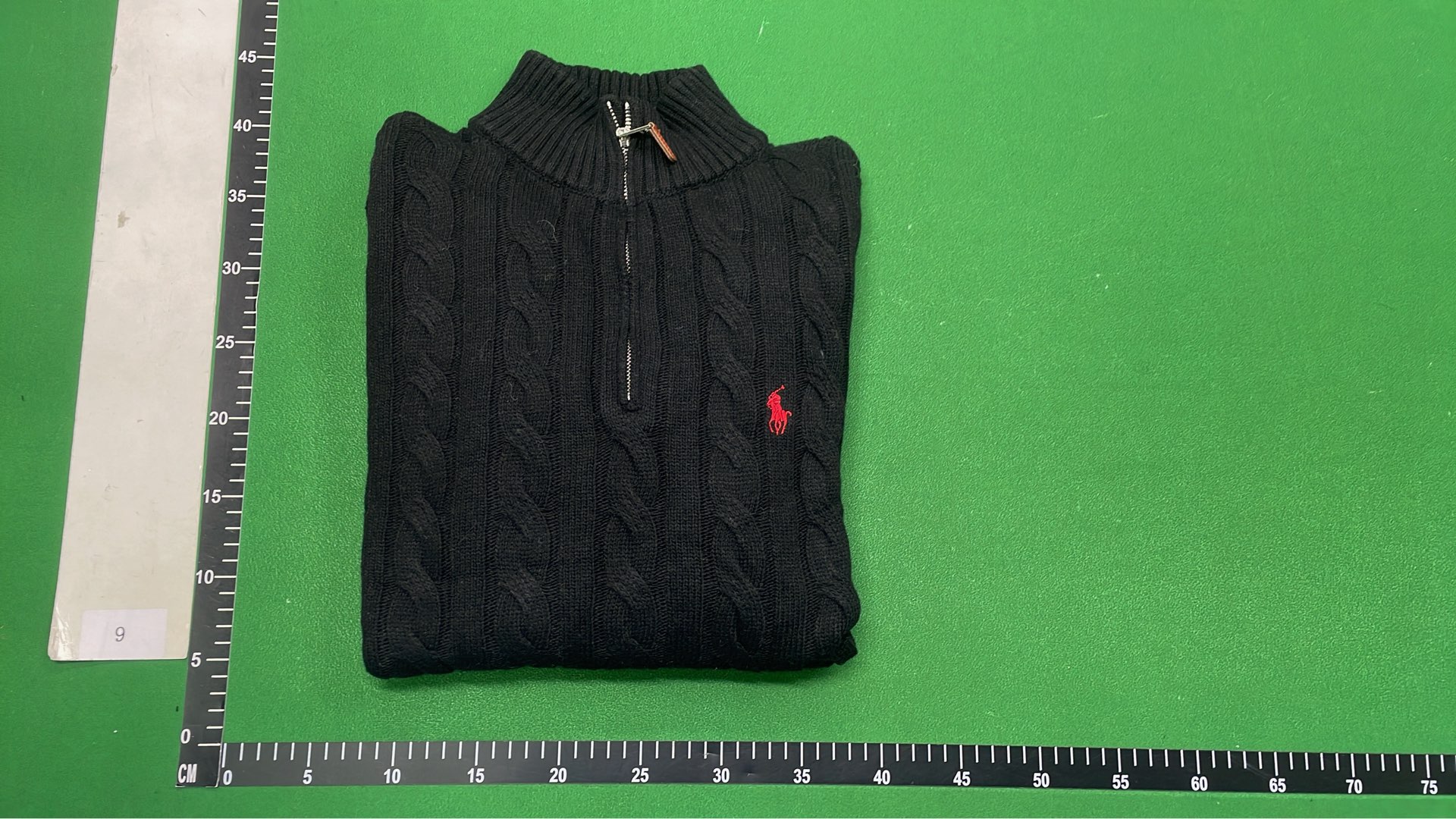 Black Polo Ralph Lauren Hoodie with Red Pony Logo