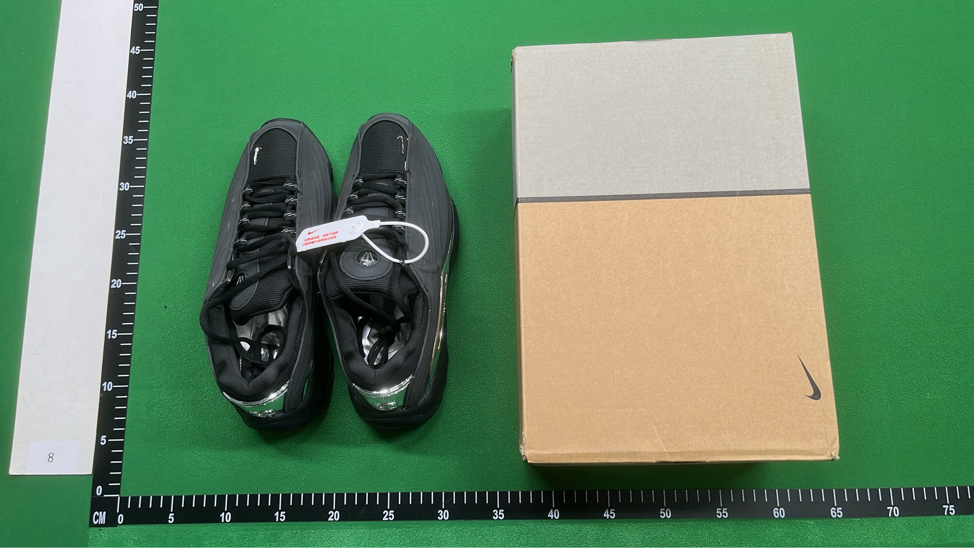 Nike Air Max 97 Neon Green White Black Gold Orange Sneakers