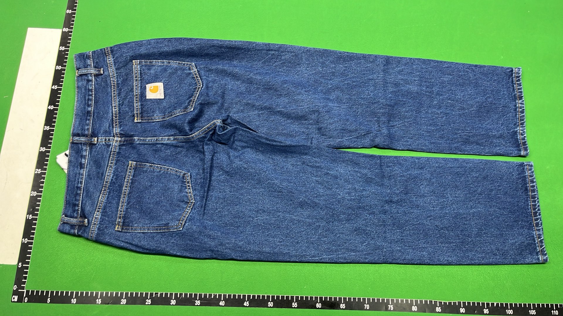 Carhartt Work Denim Pants - Classic Blue and Black