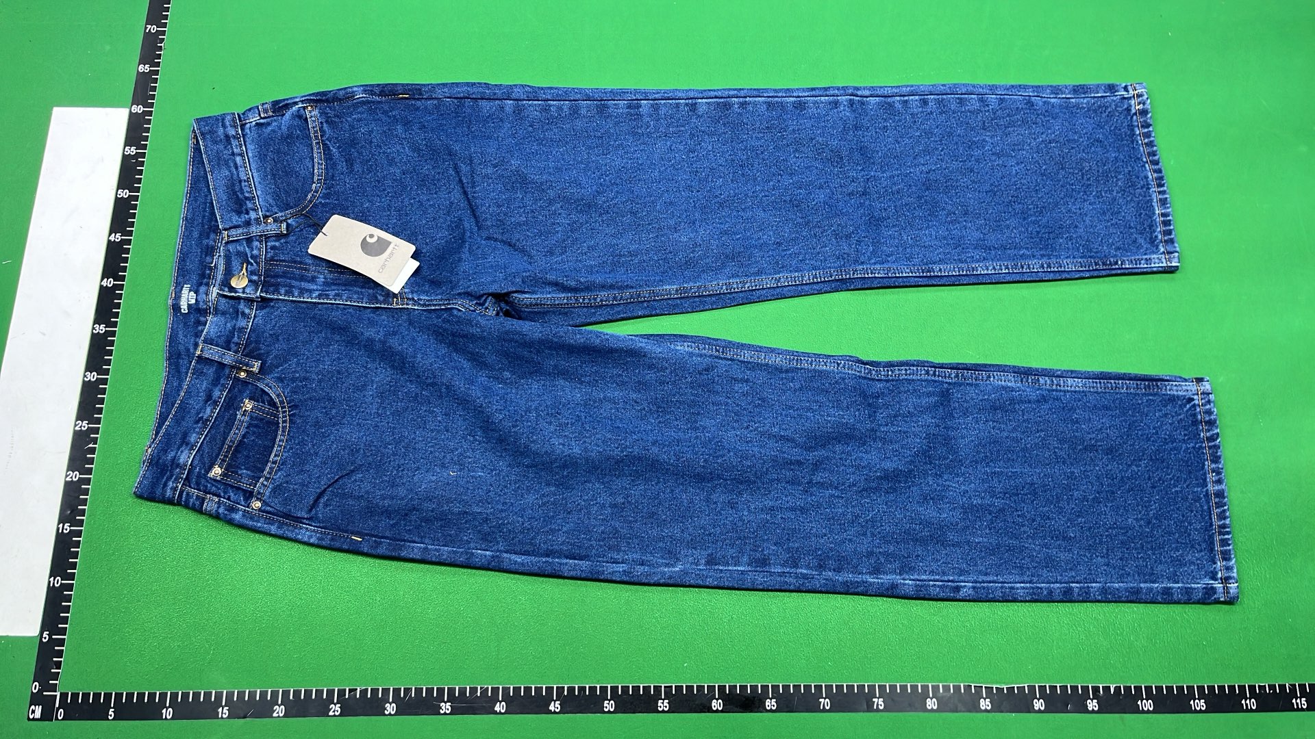 Carhartt Work Denim Pants - Classic Blue and Black