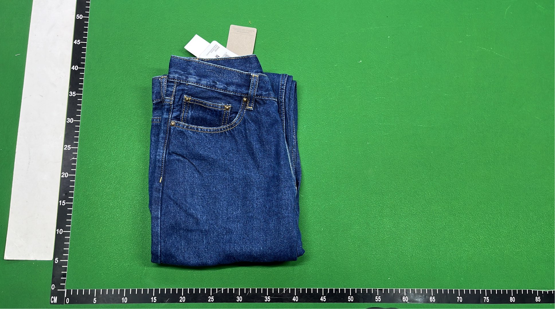 Carhartt Work Denim Pants - Classic Blue and Black