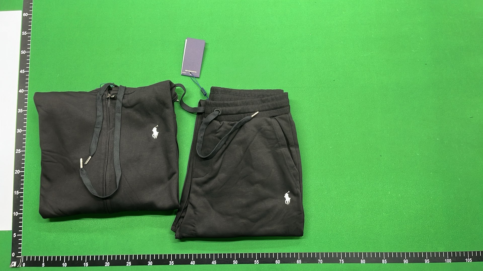 Black Polo Ralph Lauren Hoodie and Sweatpants Set