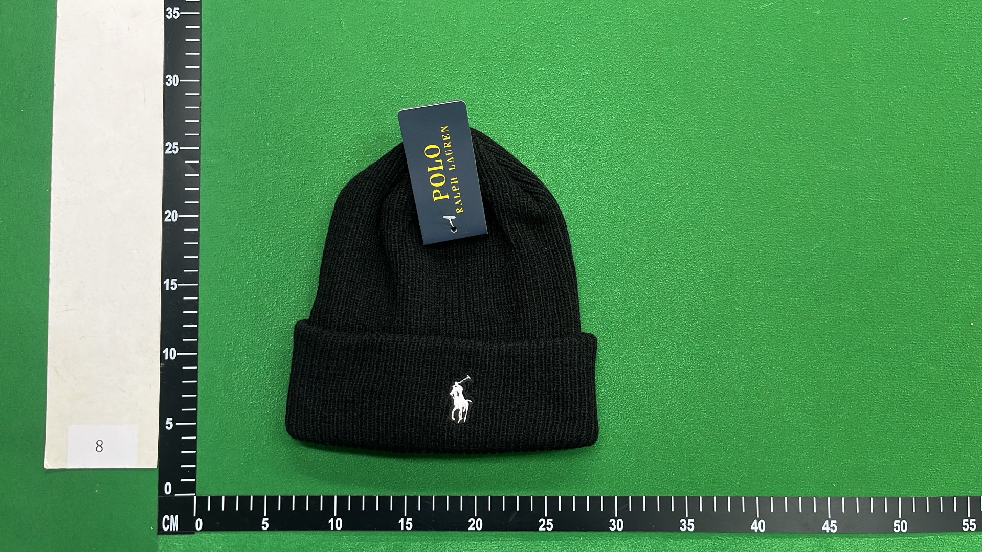 Polo Ralph Lauren Knit Beanie Hat with Embroidered Pony Logo