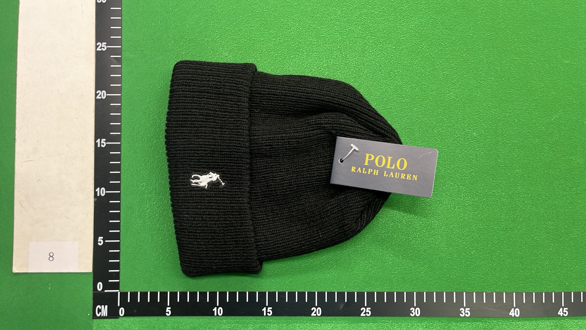 Polo Ralph Lauren Knit Beanie Hat with Embroidered Pony Logo