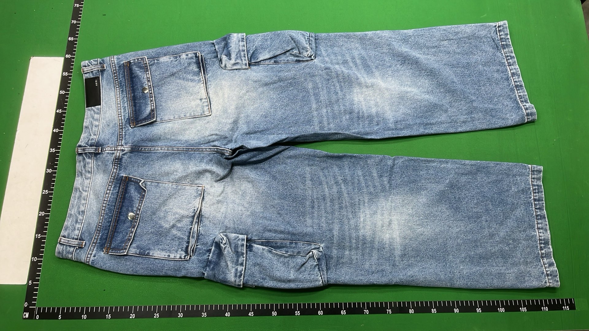 AM1241 Distressed Black Skinny Jeans with Rips and Embroidery