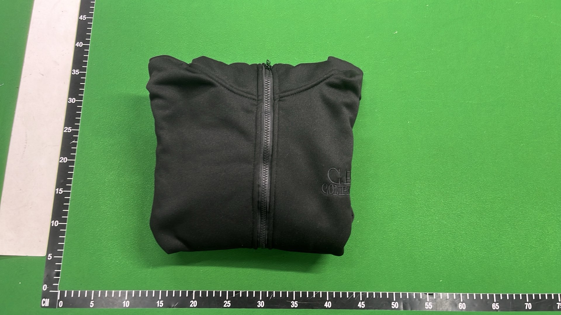 White Hooded Zip-Up Sweatshirt with Pocket Design