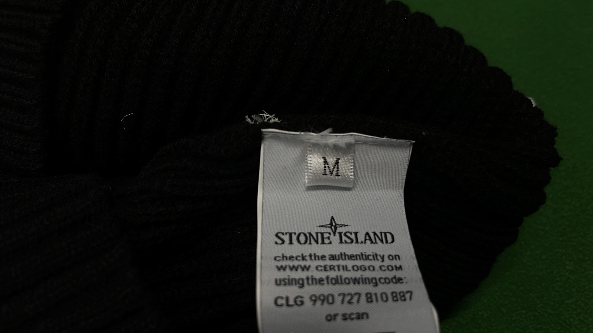 Ribbed Turtleneck Sweater in Black, White, and Gray